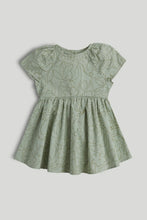 
                        
                          Load image into Gallery viewer, Mothercare Green Cotton Dress
                        
                      
