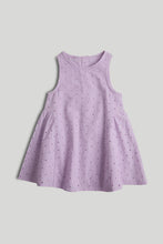 
                        
                          Load image into Gallery viewer, Mothercare Purple Broderie Dress
                        
                      