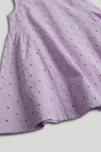 
                        
                          Load image into Gallery viewer, Mothercare Purple Broderie Dress
                        
                      