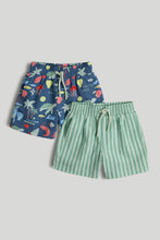 
                        
                          Load image into Gallery viewer, Mothercare 2 Pack Ocean Swim Shorts
                        
                      