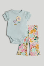 
                        
                          Load image into Gallery viewer, Mothercare Bodysuit and Floral Leggings Outfit
                        
                      