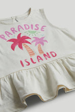 
                        
                          Load image into Gallery viewer, Mothercare Paradise Vest and Cycle Shorts Outfit
                        
                      