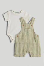 
                        
                          Load image into Gallery viewer, Mothercare Elepant Bibshorts and Bodysuit Outfit
                        
                      
