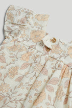 
                        
                          Load image into Gallery viewer, Mothercare Floral Muslin Dress and Knickers Outfit
                        
                      