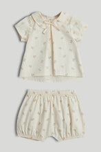 
                        
                          Load image into Gallery viewer, Mothercare Cotton Top and Shorts Outfit
                        
                      