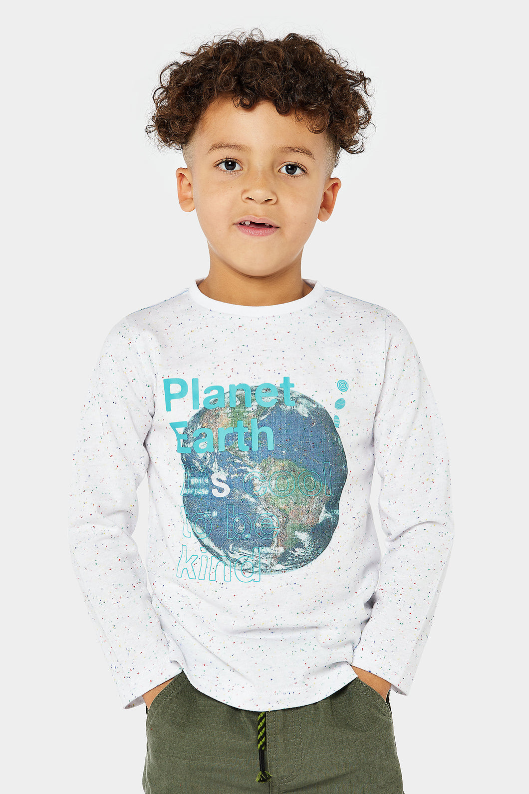 Mothercare Planet Earth Long-Sleeved T-Shirt