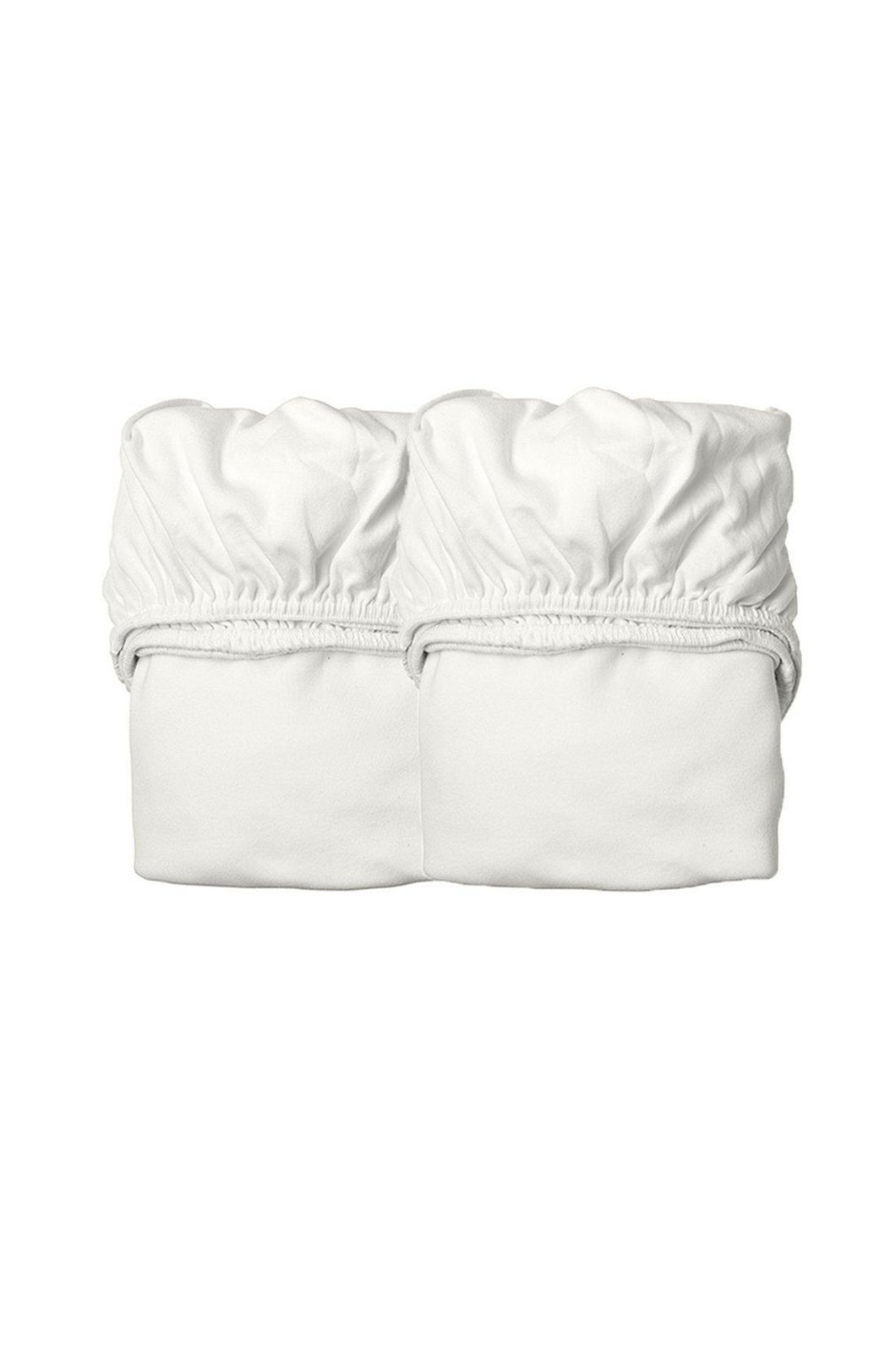 Leander Sheet for Junior Bed Organic Cotton Snow - 2pcs