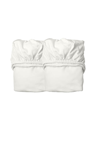 Leander Fitted Sheet For Baby Cot - Snow White 1