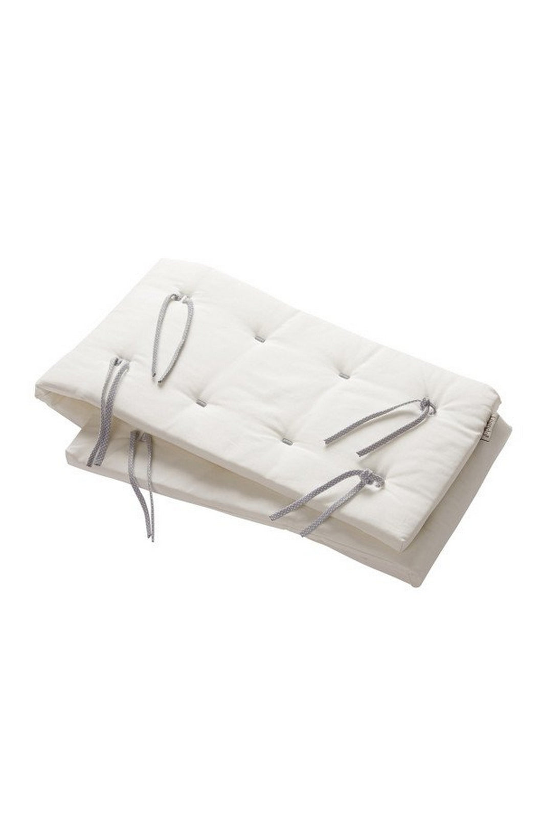 Leander Linea Baby Cot Bumper - Snow