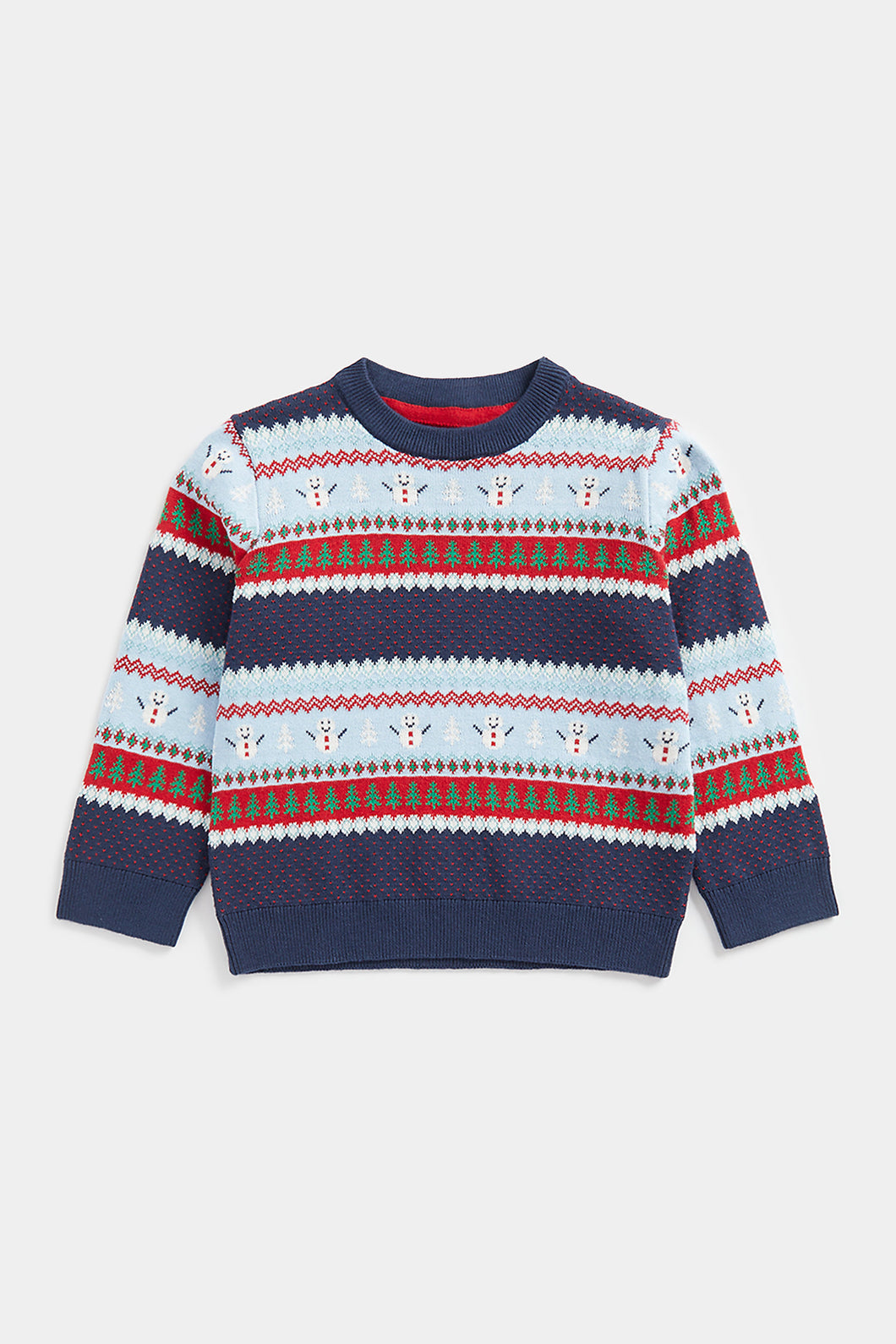 Mothercare Festive Fair Isle Knitted Jumper