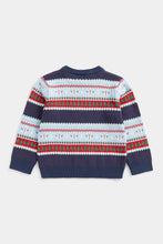 
                        
                          Load image into Gallery viewer, Mothercare Festive Fair Isle Knitted Jumper
                        
                      