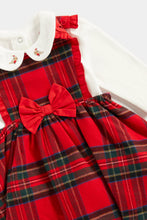 
                        
                          Load image into Gallery viewer, Mothercare Festive Dress, Bodysuit and Tights Set
                        
                      