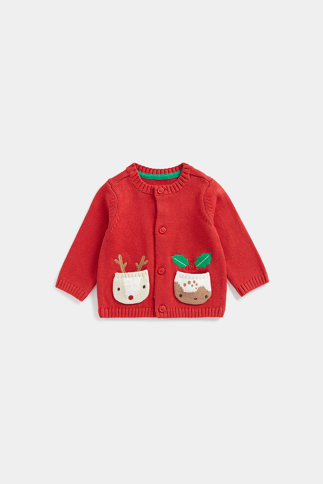 Mothercare Festive Knitted Cardigan
