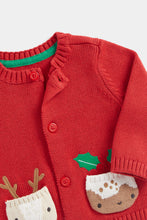 
                        
                          Load image into Gallery viewer, Mothercare Festive Knitted Cardigan
                        
                      