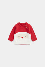 
                        
                          Load image into Gallery viewer, Mothercare Festive Santa Knitted Jumper
                        
                      