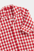 
                        
                          Load image into Gallery viewer, Mothercare Festive Gingham Woven Baby Pyjamas
                        
                      