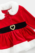 
                        
                          Load image into Gallery viewer, Mothercare Festive Santa Dress and Tights Set
                        
                      