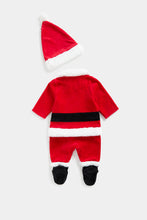 
                        
                          Load image into Gallery viewer, Mothercare Festive Santa All-in-One and Hat Set
                        
                      