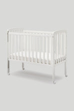 
                        
                          Load image into Gallery viewer, Mothercare Bristol Drop Side Cot with Wheels
                        
                      