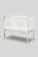 
                        
                          Load image into Gallery viewer, Mothercare Bristol Drop Side Cot with Wheels
                        
                      