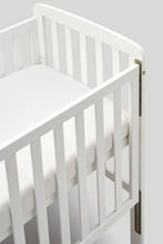
                        
                          Load image into Gallery viewer, Mothercare Bristol Drop Side Cot with Wheels
                        
                      