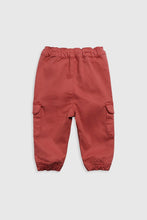 
                        
                          將圖片載入圖庫檢視器 Mothercare Red Cargo Trousers
                        
                      