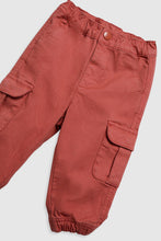 
                        
                          將圖片載入圖庫檢視器 Mothercare Red Cargo Trousers
                        
                      