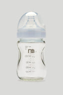 Mothercare Wide-Neck 160ml Glass Bottle with Anti-Colic Teat - mothercare hong kong