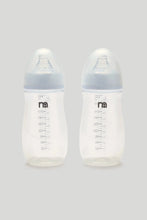 
                        
                          Load image into Gallery viewer, Mothercare 2 Pack Wide-Neck 260ml Bottles with Anti-Colic Teats
                        
                      