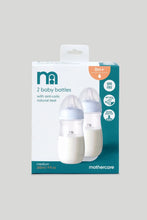 
                        
                          Load image into Gallery viewer, Mothercare 2 Pack Wide-Neck 260ml Bottles with Anti-Colic Teats
                        
                      