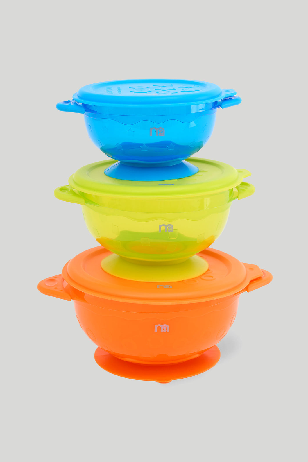 Mothercare Suction Bowls - 3 Pack