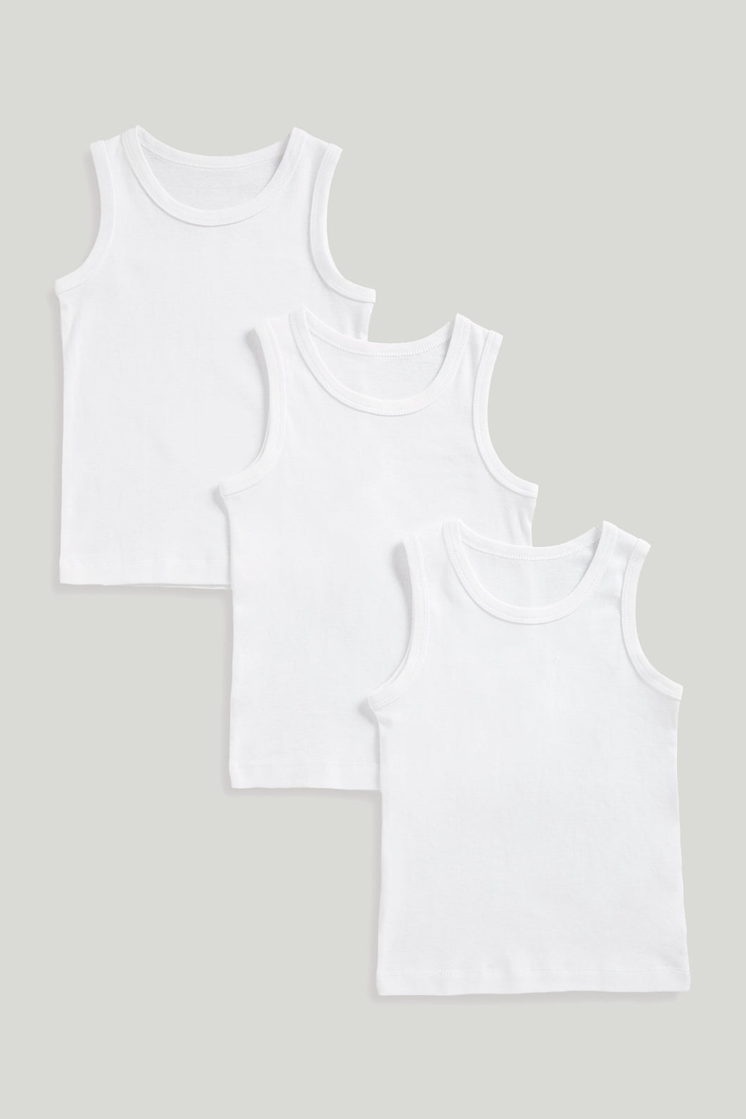 Mothercare 3 Pack Sleeveless Vests