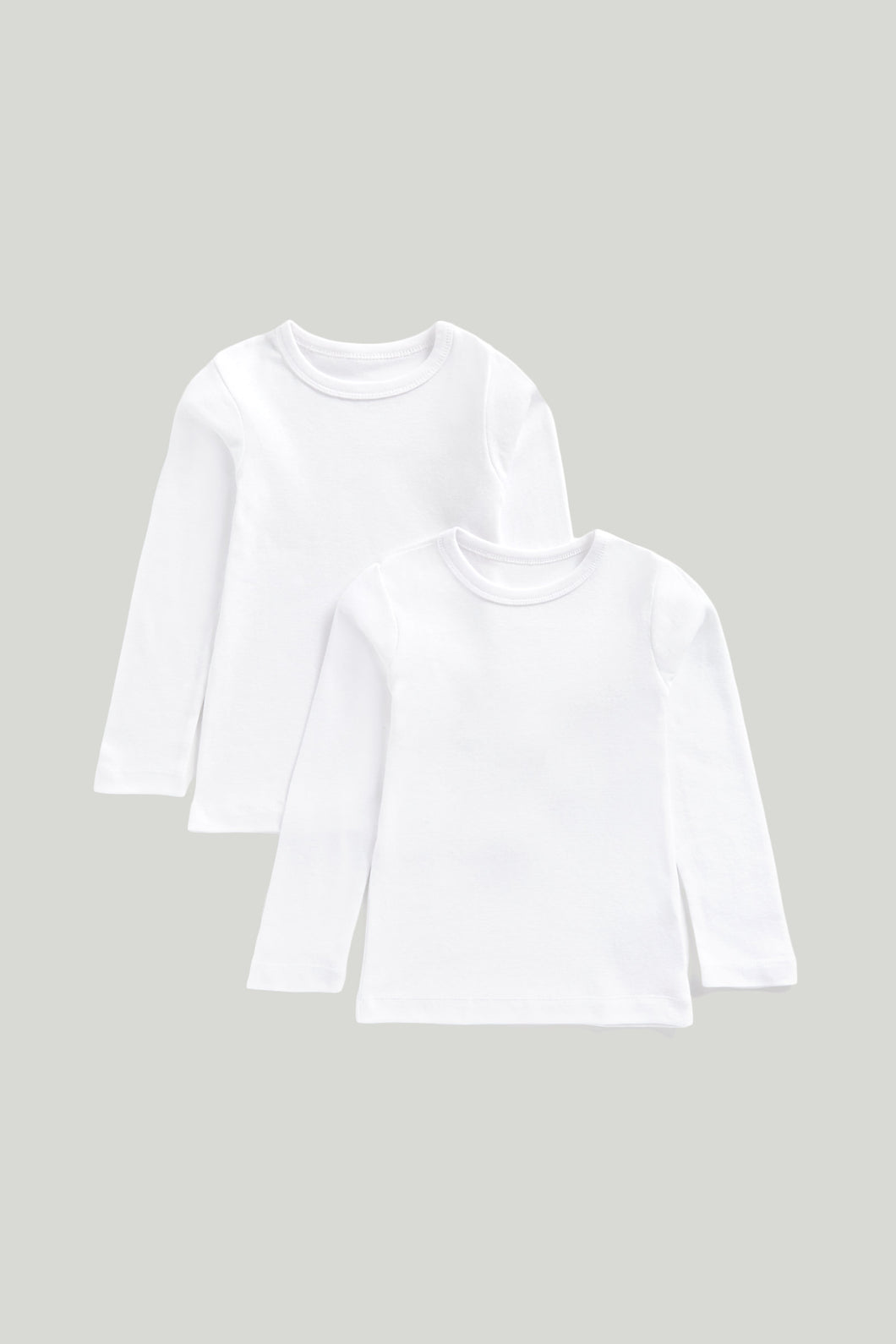 Mothercare 2 Pack Long-Sleeved Vests
