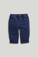 
                        
                          將圖片載入圖庫檢視器 Mothercare Navy Chino Roll Trousers
                        
                      