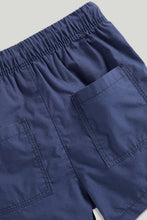 
                        
                          Load image into Gallery viewer, Mothercare Navy Pull-On Shorts
                        
                      