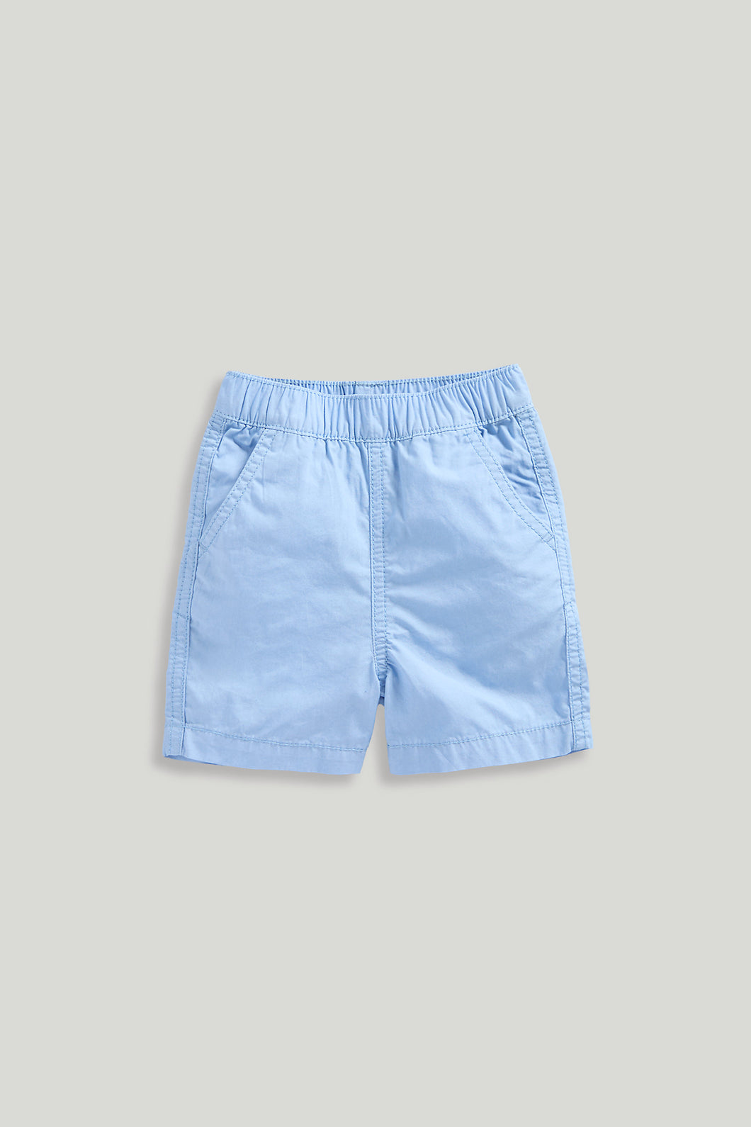 Mothercare Blue Poplin Shorts