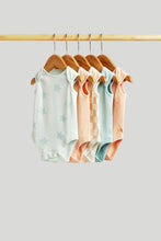 
                        
                          Load image into Gallery viewer, Mothercare Star Sleeveless Bodysuits - 5 Pack
                        
                      
