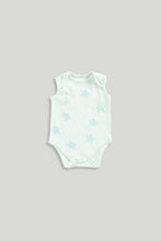 
                        
                          Load image into Gallery viewer, Mothercare Star Sleeveless Bodysuits - 5 Pack
                        
                      