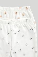
                        
                          Load image into Gallery viewer, Mothercare Animal Friend Baby Pyjamas - 2 Pack
                        
                      