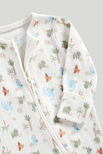
                        
                          Load image into Gallery viewer, Mothercare Dinosaur Zip-Up Sleepsuits - 2 Pack
                        
                      