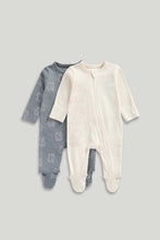 
                        
                          將圖片載入圖庫檢視器 Mothercare Big Cats Zip-Up Sleepsuits - 2 Pack
                        
                      