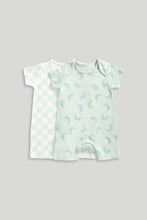 
                        
                          將圖片載入圖庫檢視器 Mothercare Checked Rompers - 2 Pack
                        
                      