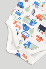 
                        
                          Load image into Gallery viewer, Mothercare Vehicles Short-Sleeved Bodysuits - 5 Pack
                        
                      