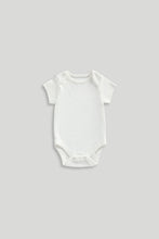 
                        
                          Load image into Gallery viewer, Mothercare Sloth Short-Sleeved Bodysuits - 5 Pack
                        
                      
