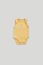 
                        
                          Load image into Gallery viewer, Mothercare Dinosaur Sleeveless Bodysuits - 5 Pack
                        
                      