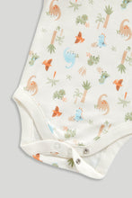 
                        
                          Load image into Gallery viewer, Mothercare Dinosaur Sleeveless Bodysuits - 5 Pack
                        
                      