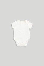 
                        
                          Load image into Gallery viewer, Mothercare Mint Short-Sleeved Bodysuits - 5 Pack
                        
                      