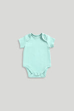 
                        
                          Load image into Gallery viewer, Mothercare Mint Short-Sleeved Bodysuits - 5 Pack
                        
                      