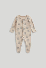 
                        
                          Load image into Gallery viewer, Mothercare Big Cats Baby Sleepsuits - 3 Pack
                        
                      