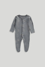
                        
                          Load image into Gallery viewer, Mothercare Big Cats Baby Sleepsuits - 3 Pack
                        
                      